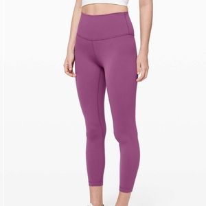 Closeout!▪️NWT Lululemon Align HR Vintage Plum Leggings-25”